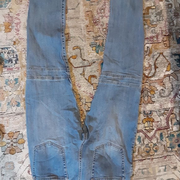 A pair of Forever 21 Moto Jeans. - Picture 2 of 3